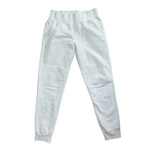 Champion Reverse Weave White Jogger Womens